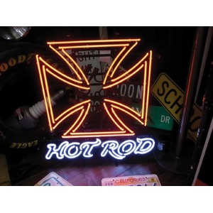 ネオンサイン 【HOT ROD】ホットロッド（ネオン管 看板 アメリカン雑貨 ・NEON SIGN・ネオンサイン）