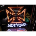 ネオンサイン 【HOT ROD】ホットロッド（ネオン管 看板 アメリカン雑貨 ・NEON SIGN・ネオンサイン）