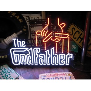 ネオンサイン 【GOD FATHER】ゴッドファーザー（ネオン管 看板 アメリカン雑貨 ・NEON SIGN・ネオンサイン）