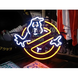 ネオンサイン 【GHOST】ゴースト（ネオン管 看板 アメリカン雑貨 ・NEON SIGN・ネオンサイン）