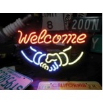 ネオンサイン 【Welcome】ウェルカム（ネオン管 看板 アメリカン雑貨 ・NEON SIGN・ネオンサイン）