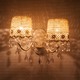 【Chandelier French Lace 2 Wall Lamp】ヨーロッパ風★フレンチレース 2ウォールランプ♪／クリーム - 縮小画像2