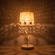 【Chandelier French Lace Table Lamp】ヨーロッパ風★フレンチレース テーブルランプ／ブラウン - 縮小画像2