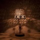 【Chandelier French Lace Table Lamp】ヨーロッパ風★フレンチレース テーブルランプ／ブラウン - 縮小画像5