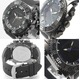 メンズ腕時計 【デュアルタイム仕様】アナログ＆デジタル・ビッグフェイス腕時計【全3色・BOX・保証書付き】/ブラック - 縮小画像2