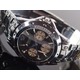 メンズ腕時計 ＶＩＴＡＲＯＳＯメンズ腕時計　メタルウォッチ　ガンメタ　日本製ムーブメント　クロノデザイン/ブラック　レッド - 縮小画像3