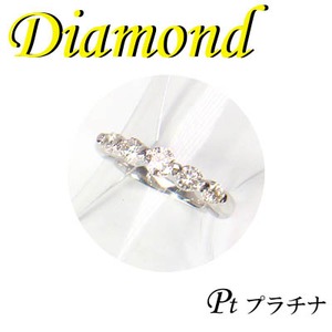 プラチナ ピンキーリング ダイヤモンド 4月誕生石/2号