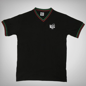 COSA NOSTRA  VネックTシャツ/ブラックLサイズ - 拡大画像