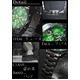 メンズ腕時計 デザインクロノグラフ　ブラック　メタルバンド　ウォッチ/ブラック - 縮小画像3
