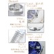 メンズ レディース腕時計 CLUB FACE 腕時計　魚眼　日付　ペアウォッチ/メンズブルー - 縮小画像3