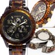 メンズ腕時計 SORRISOソリッソ シチズンミヨタムーブ べっ甲カラーのフェイクダイヤル時計/WHT - 縮小画像2