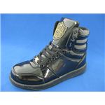【M.L.K.UD】ダンスシューズ MCR-222UDW BLK.ENAMEL 24.0