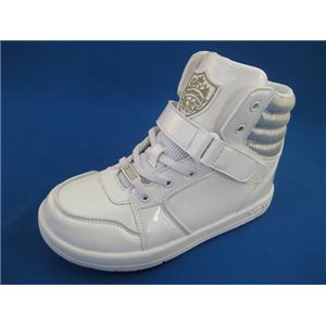 【M. L. K. KIDS】キッズ用ダンスシューズ VKR-034 WHITE 18.0