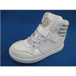 【M. L. K. KIDS】キッズ用ダンスシューズ VKR-034 WHITE 21.0