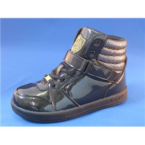 【M. L. K. KIDS】キッズ用ダンスシューズ VKR-034 BLACK 19.0
