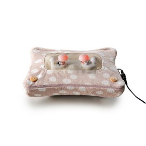 ATEX(アテックス) ルルド マッサージクッションS ドライバーズパック カフェオレー AX-HL138CF ATEX(アテックス) ルルド マッサージクッションS ドライバーズパック カフェオレー AX-HL138CF