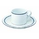 DANSK(ダンスク) ビストロコーヒーブレイク6点セット ★カップ&ソーサー&コーヒースプーン