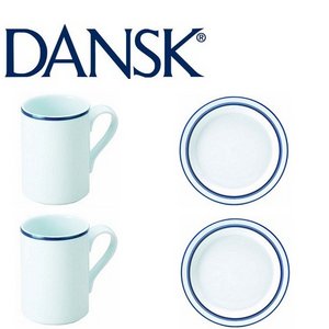 DANSK(ダンスク)ビストロモーニング4点セット　★マグ&プレート 商品画像