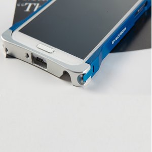 MOBiCRAB GALAXY Note2(SC-02E) 用 メタルバンパー　（ブルー＋シルバー）