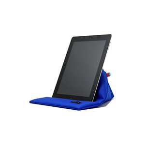 【全7色】タブレット端末用可変ケーススタンド スタンディングポーチ（ブルー）
