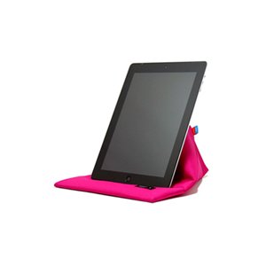 【全7色】タブレット端末用可変ケーススタンド スタンディングポーチ（ピンク）