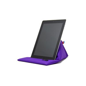 【全7色】タブレット端末用可変ケーススタンド スタンディングポーチ（バイオレット）