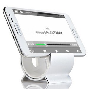 シンクスタンドアルミニウムwith micro USB（シルバー）