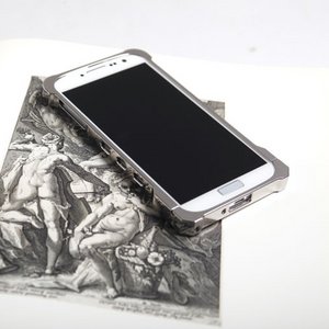 MOBiCRAB メタルバンパー for GALAXY S4（SC-04E）（24Kホワイトゴールド）