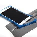 MOBiCRAB メタルバンパー for GALAXY S4（SC-04E）（ブルー）
