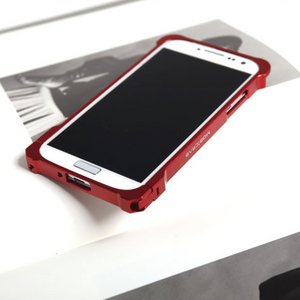 MOBiCRAB メタルバンパー for GALAXY S4（SC-04E）（レッド）