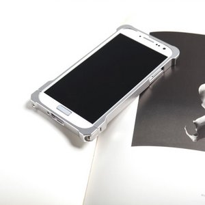 MOBiCRAB メタルバンパー for GALAXY S4（SC-04E）（シルバー）