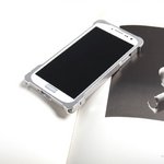 MOBiCRAB メタルバンパー for GALAXY S4（SC-04E）（シルバー）