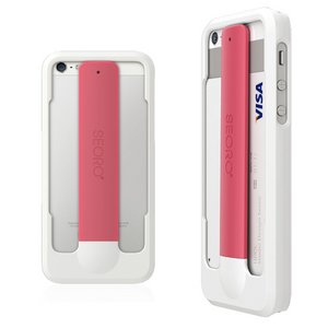 【全7色】iPhone5 専用 ローリングケース （ホワイト/ピンク）