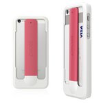 【全7色】iPhone5 専用 ローリングケース （ホワイト/ピンク）