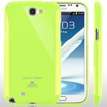 【全11色】Color jelly case for Galaxy Note2(SC-02E)(レイム)