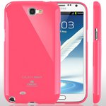 【全11色】Color jelly case for Galaxy Note2(SC-02E)(ピンク)