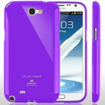 【全11色】Color jelly case for Galaxy Note2(SC-02E)(バイオレット)