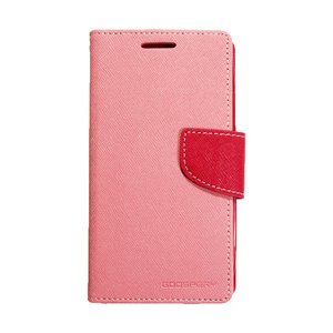 【全8色】GALAXY S4 (SC-04E) 用 Mercury Fancy Diary (ピンク＆ホットピンク)