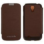 GALAXY S4 (SC-04E)用 MERCURY TECHNO FILP COVER(ブラウン)