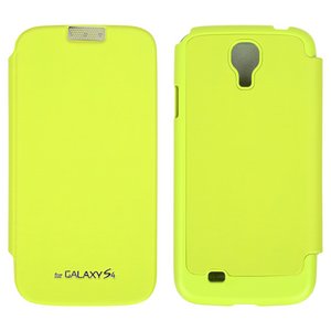 GALAXY S4 (SC-04E)用 MERCURY TECHNO FILP COVER(ライム)