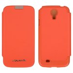 GALAXY S4 (SC-04E)用 MERCURY TECHNO FILP COVER(オレンジ)