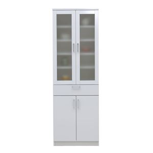 共和産業 ハニー 食器棚 60HD-2 【幅60×高180cm】 ホワイト