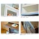 ユーアイ NEO CRICHICO（クリチコ） 食器棚70 天板天然パイン材 ホワイト K-700HOP WH - 縮小画像4