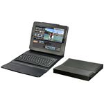 iPad ＆ iPad2用保護ケース・シリコンラバー製＆Bluetoothキーボード CE-BTKB-106