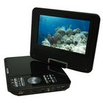ゾックス 7インチ液晶 ワンセグ付 ポータブルDVDプレーヤー