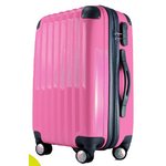 20インチ ポリカーボネートスーツケース ピンク CPL-8011-20PK