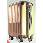 20インチ ポリカーボネートスーツケース ゴールド CPL-8011-20GD