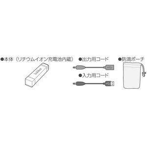 ENERG USBモバイルチャージャー EM-L522B 商品写真2