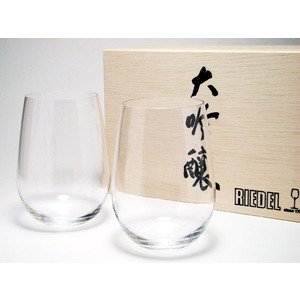 ≪ギフトラッピング対応≫リーデル（RIEDEL） オー 大吟醸O／酒テイスター 木箱入り ペア 414／22-2