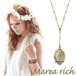 Marea rich（マレアリッチ） 2way Yネックレス レリーフコイン ゴールド 10KA-04